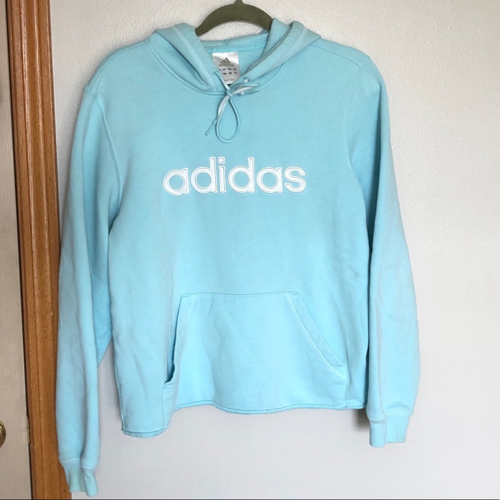 Blue Adidas Hoodie